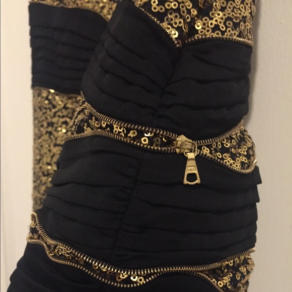 Robert Rodriguez Sequin Cocktail Dress - Picture 4 of 5